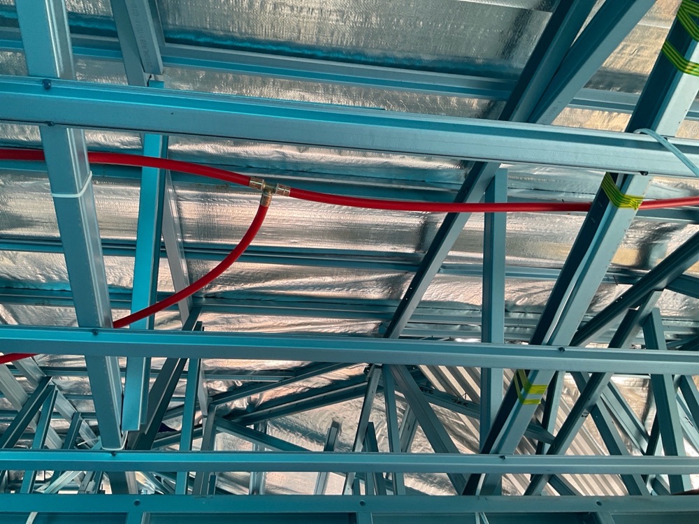 Pipes not fully secured before lining, Melton South
